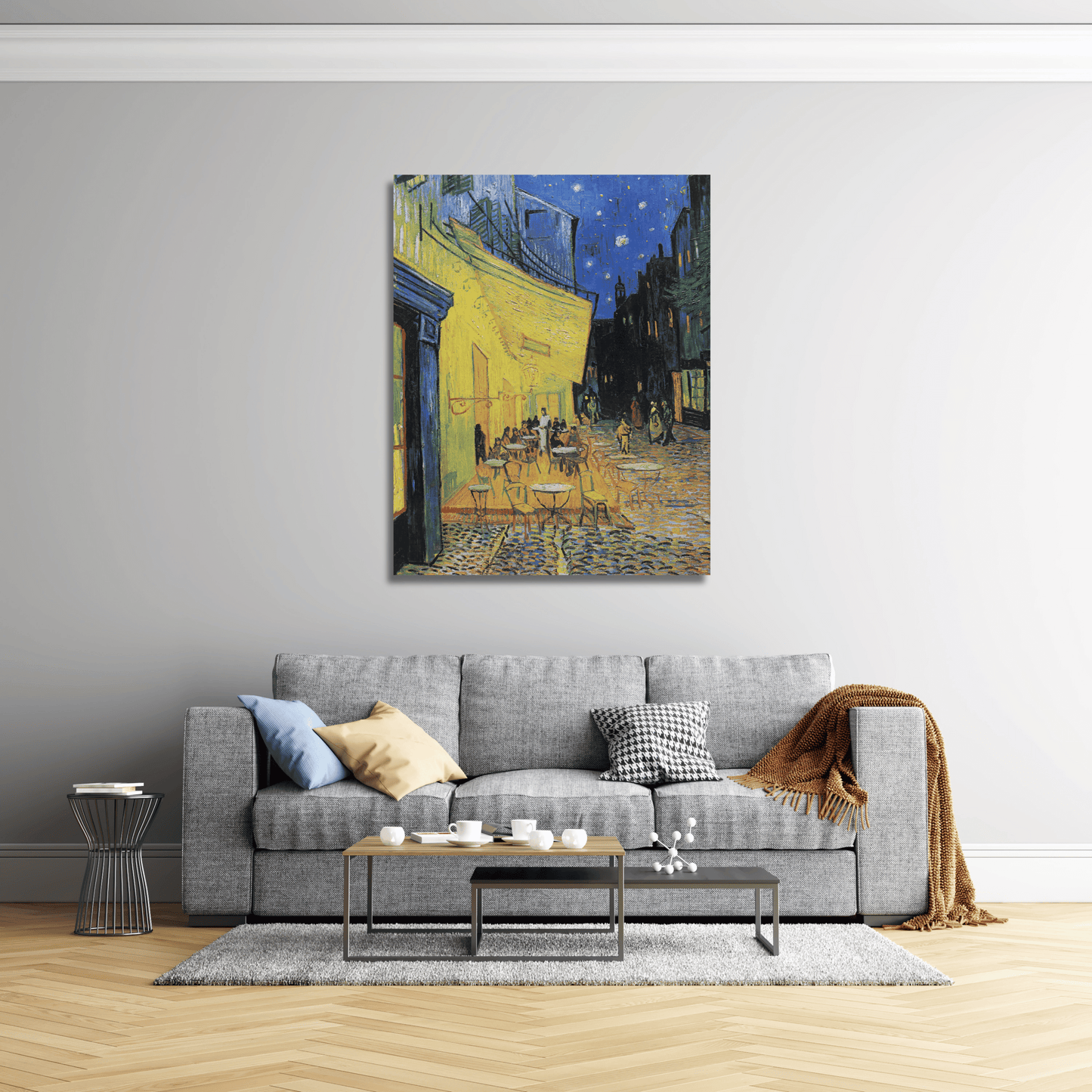 Terraza de café por la noche - Vincent van Gogh (Vertical)