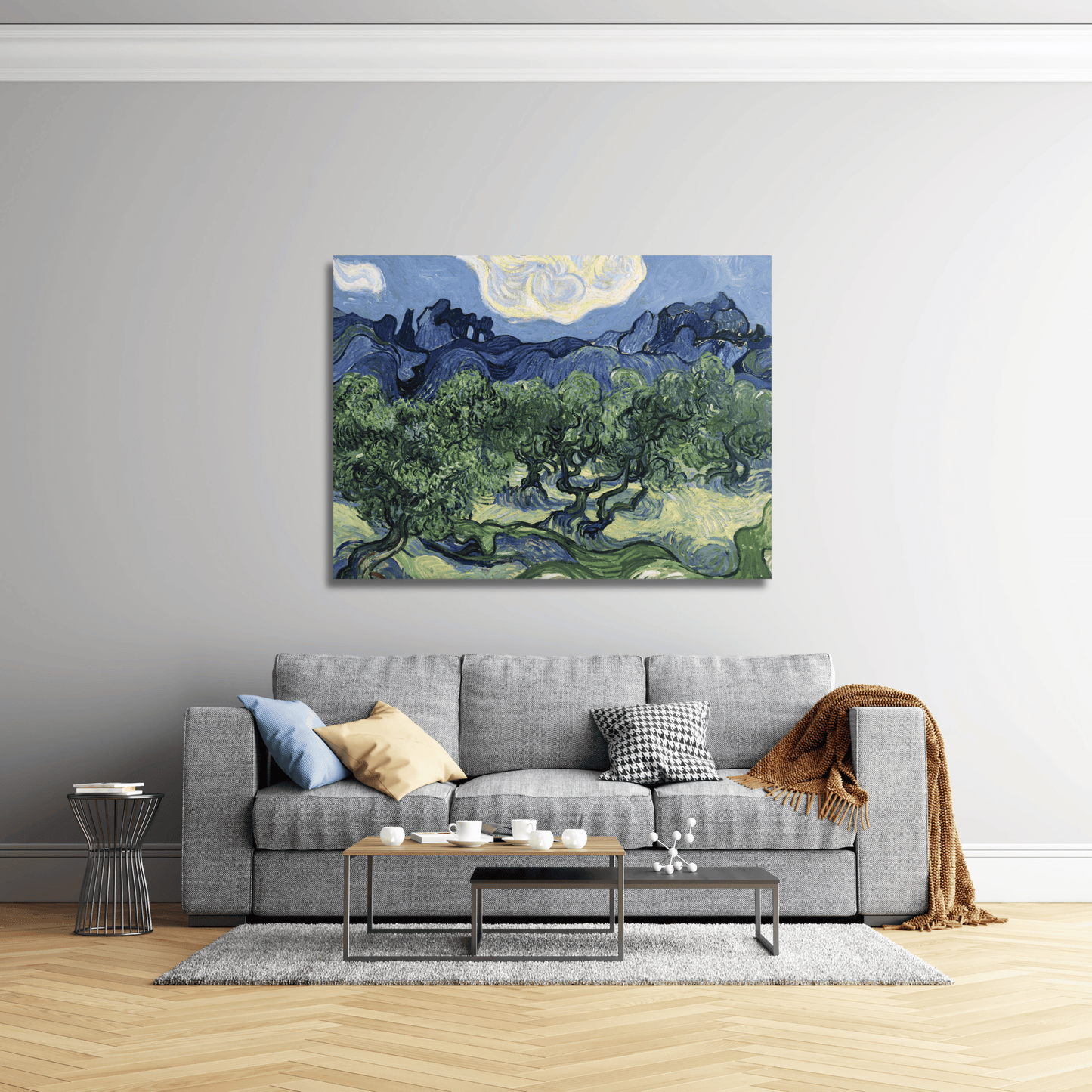 Los olivos - Vincent van Gogh (Horizontal)