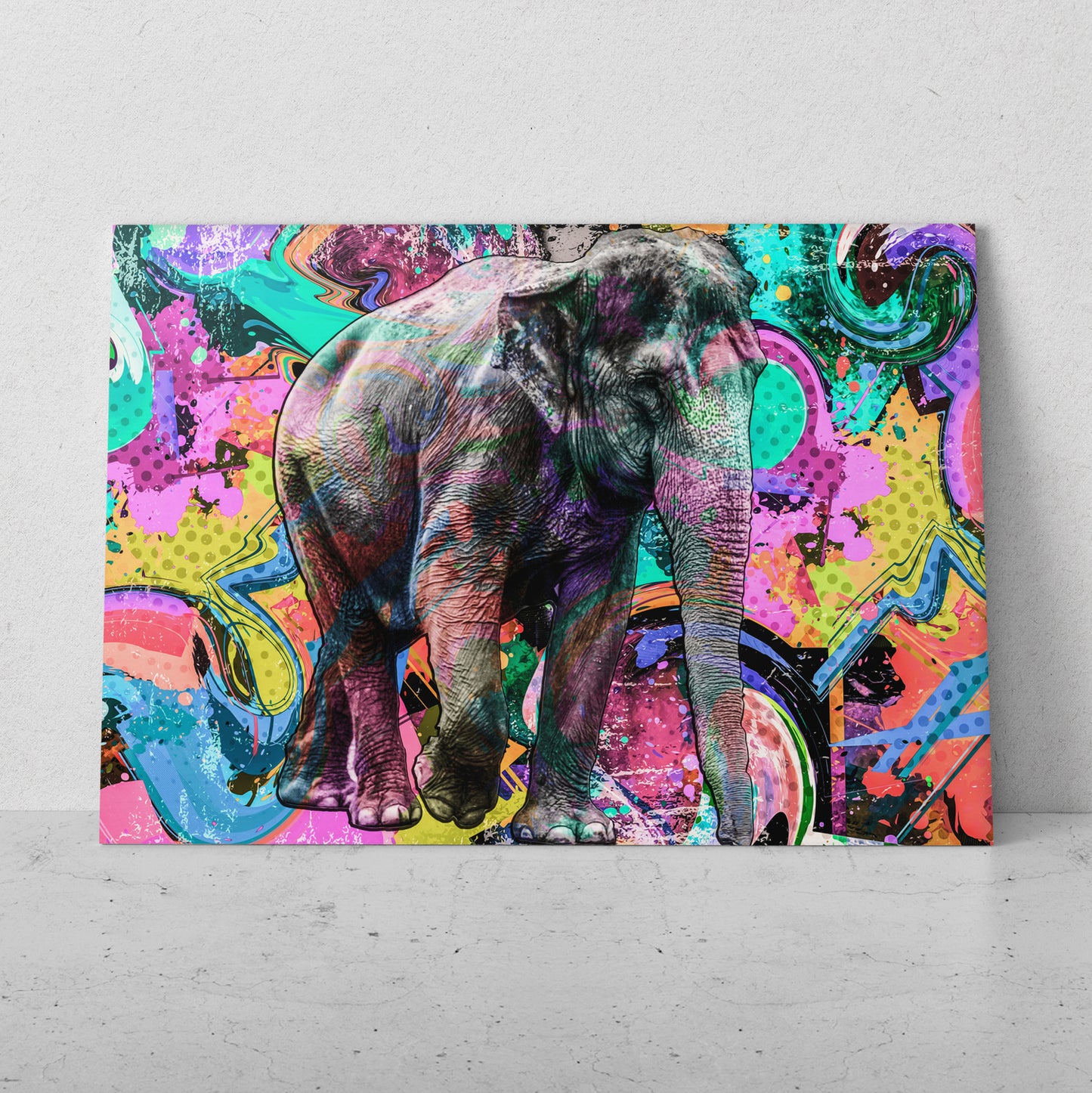 Elefante pop (Horizontal) #AN10_25