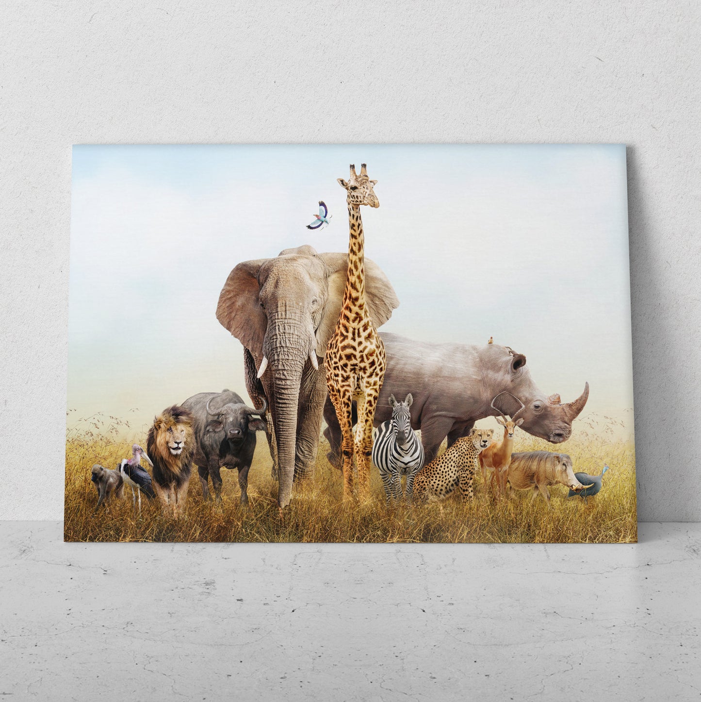 Ilustración animales de la selva (Horizontal) #AN22_23