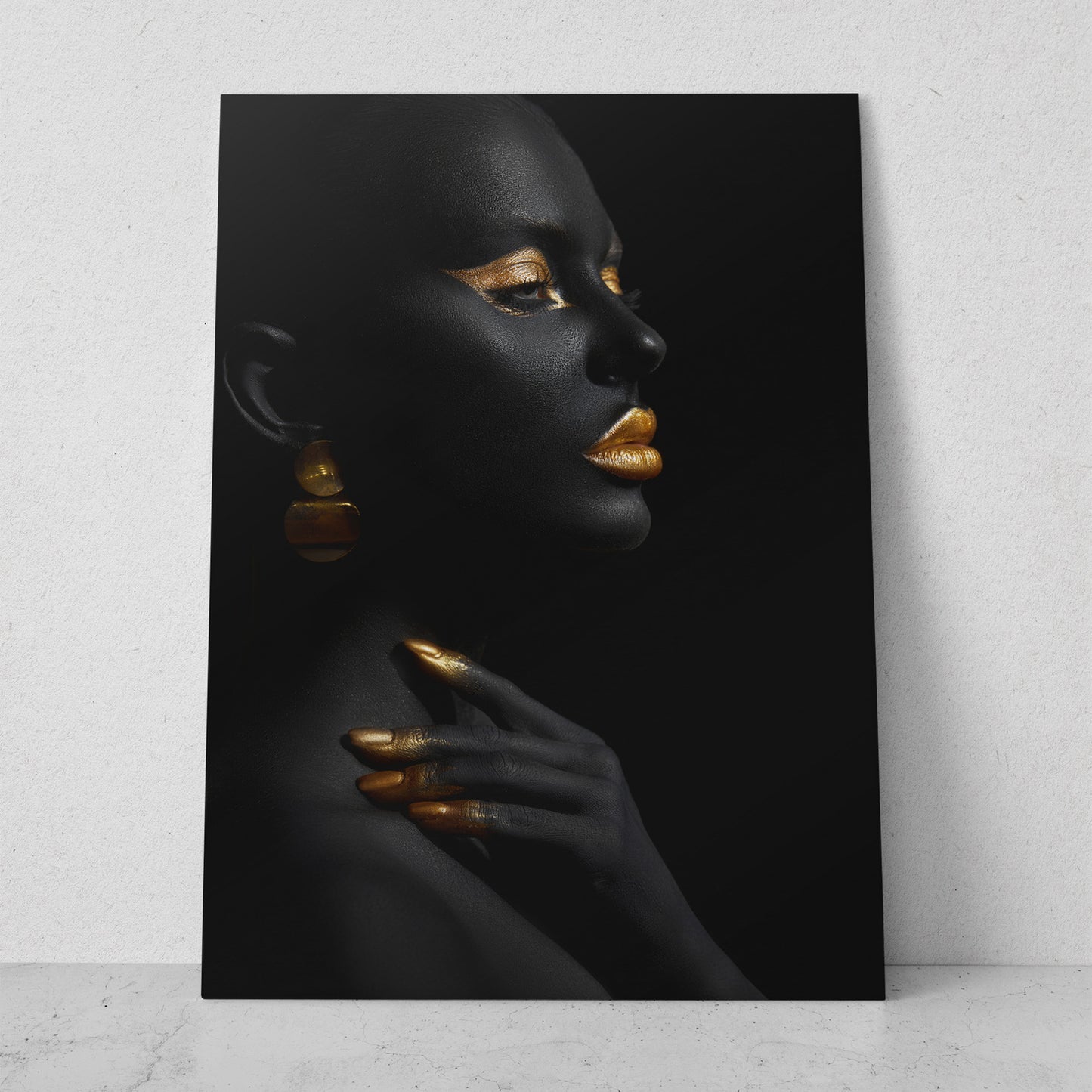 Fotografía Black & Gold (Vertical) #BG01_30