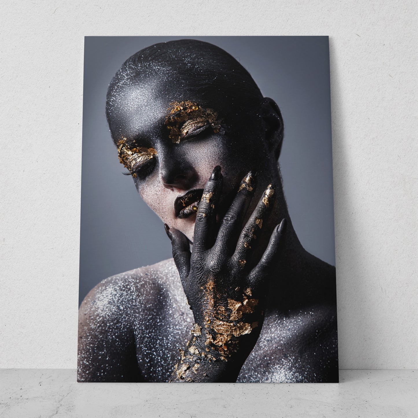 Fotografía Black & Gold (Vertical) #BG01_36