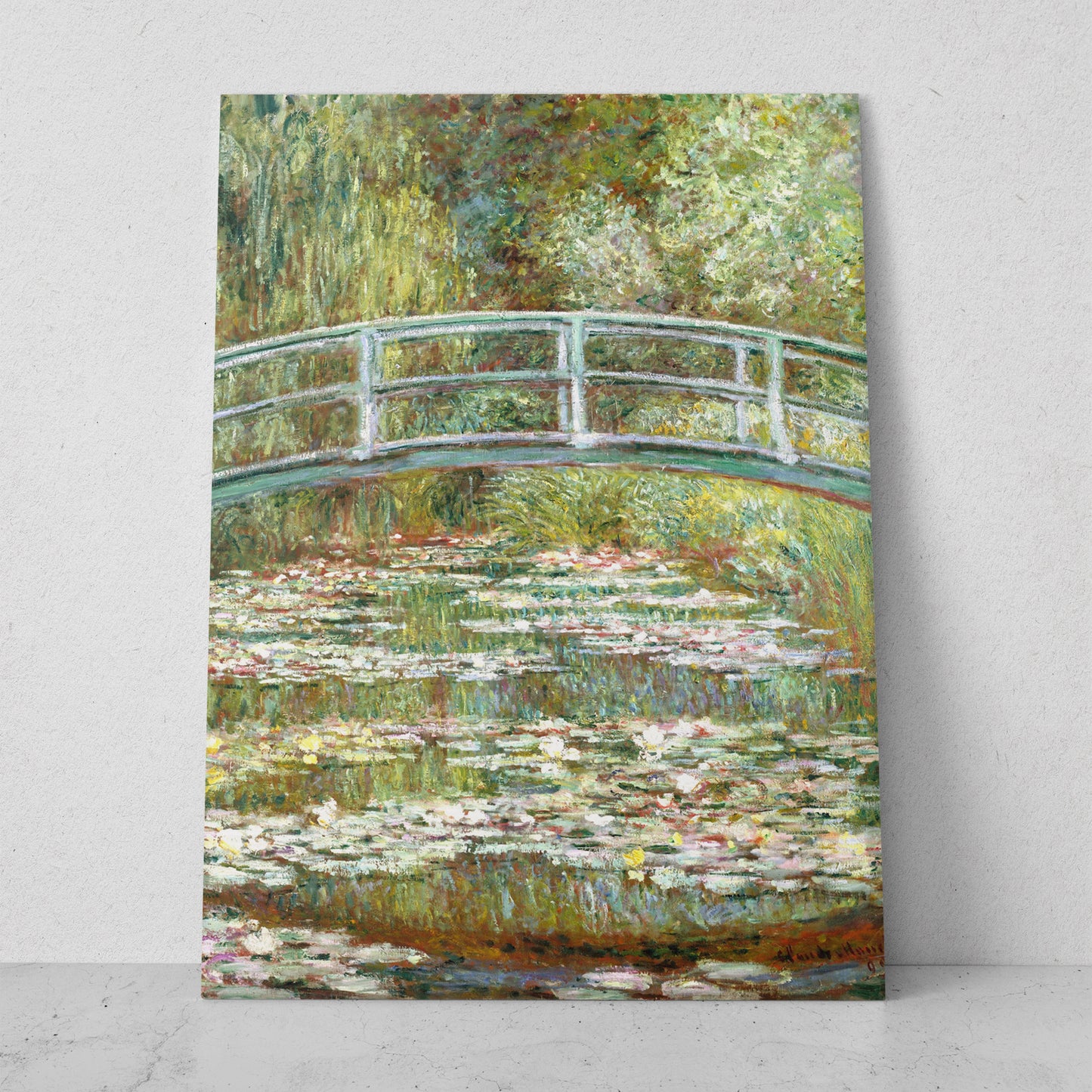 El estanque de ninfeas - Claude Monet (Vertical)