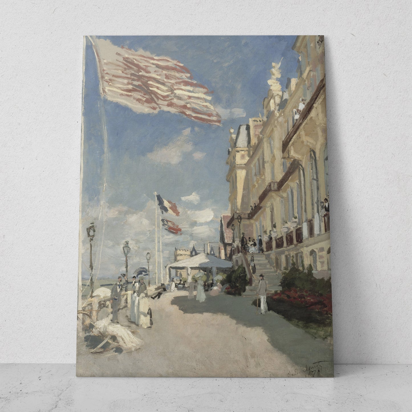 El Hotel des Roches Noires en Trouville - Claude Monet (Vertical)