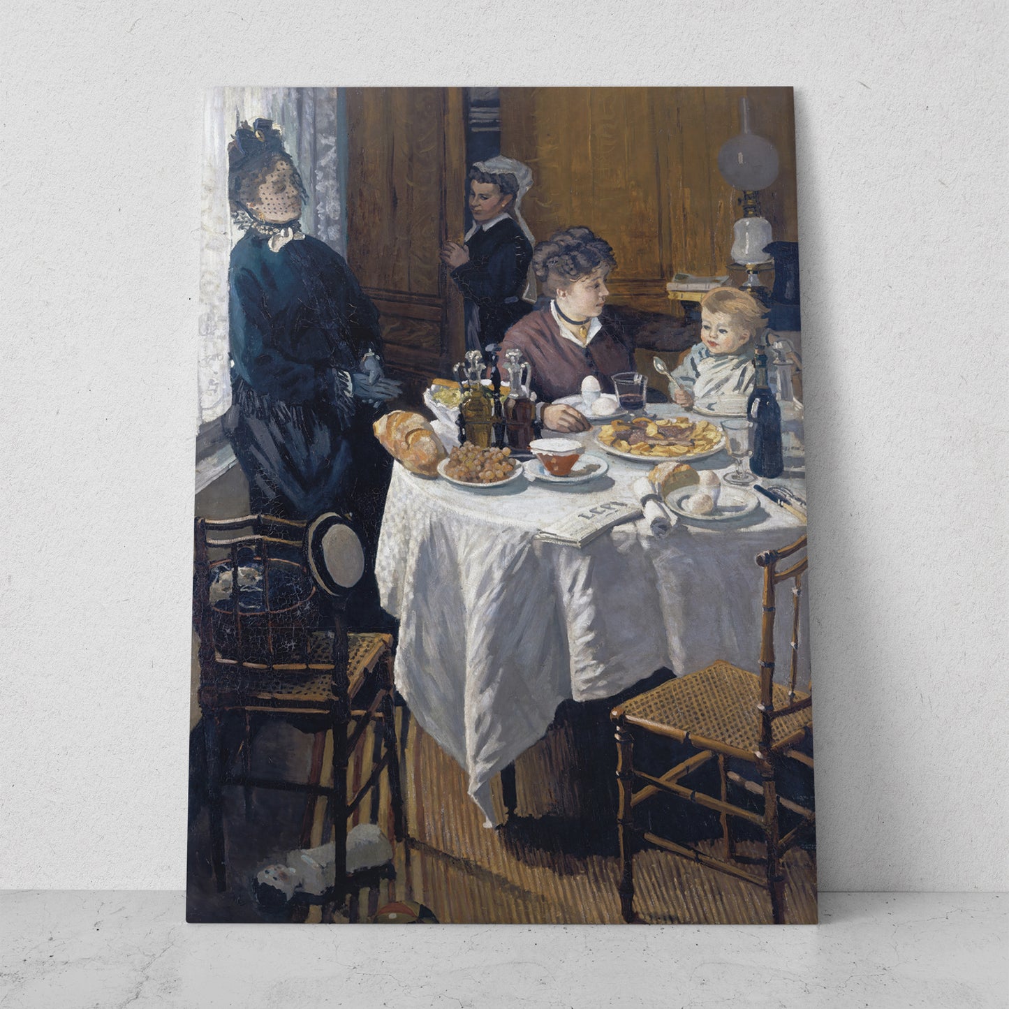 El Almuerzo - Claude Monet (Vertical)