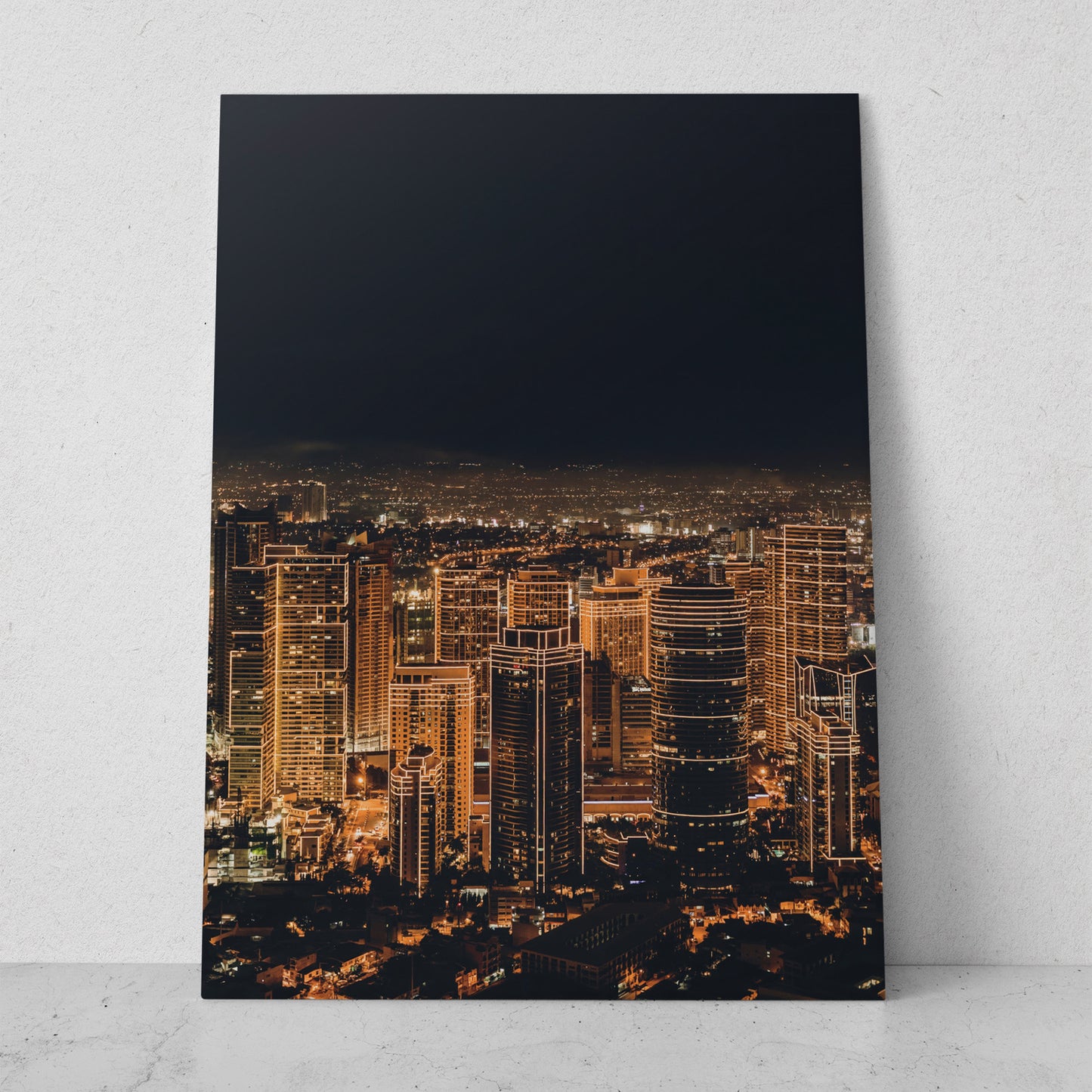 Manila, ciudad de noche (Vertical) #PN03_008