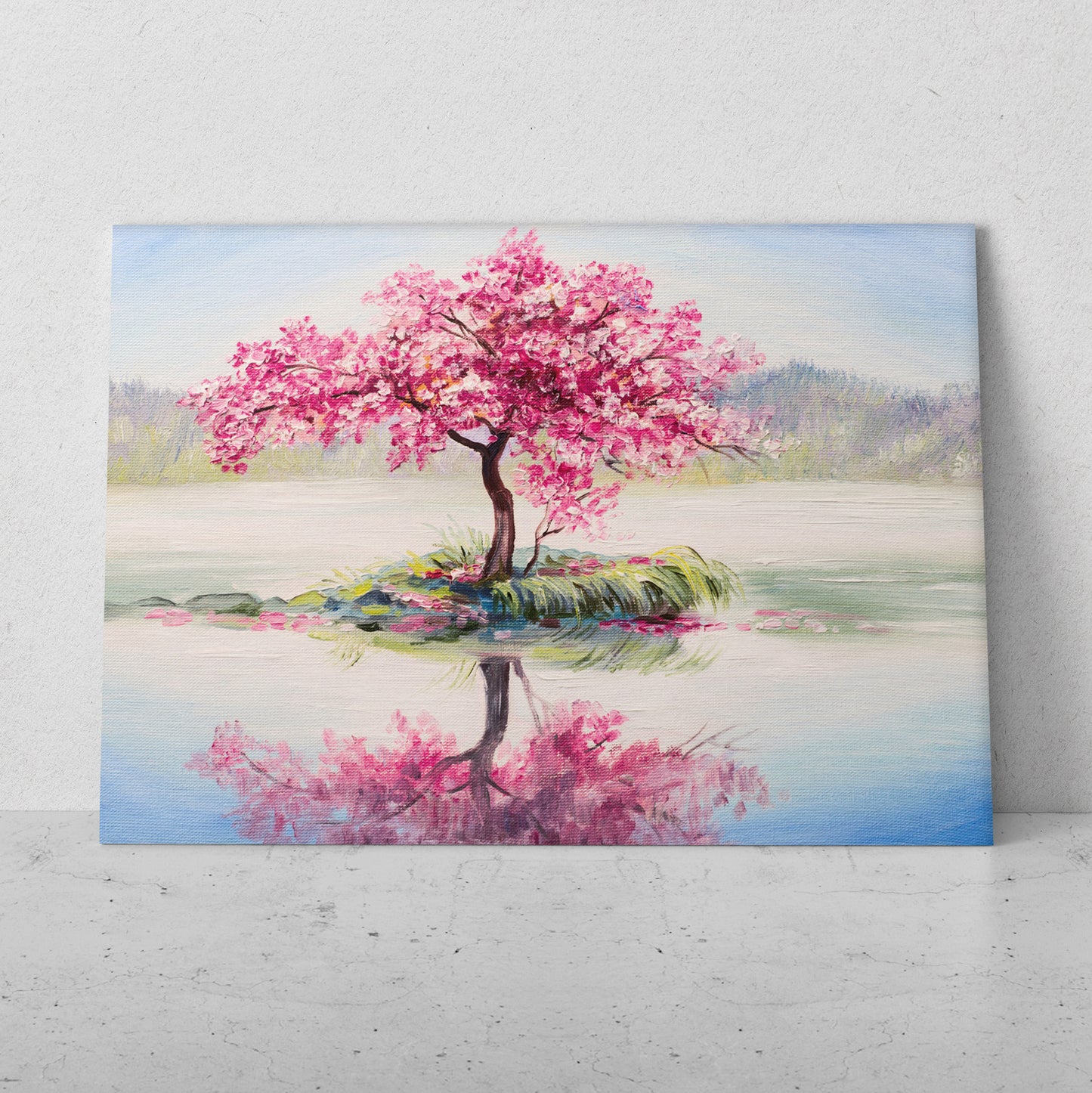 Cerezo junto al agua (Horizontal) #PO_28