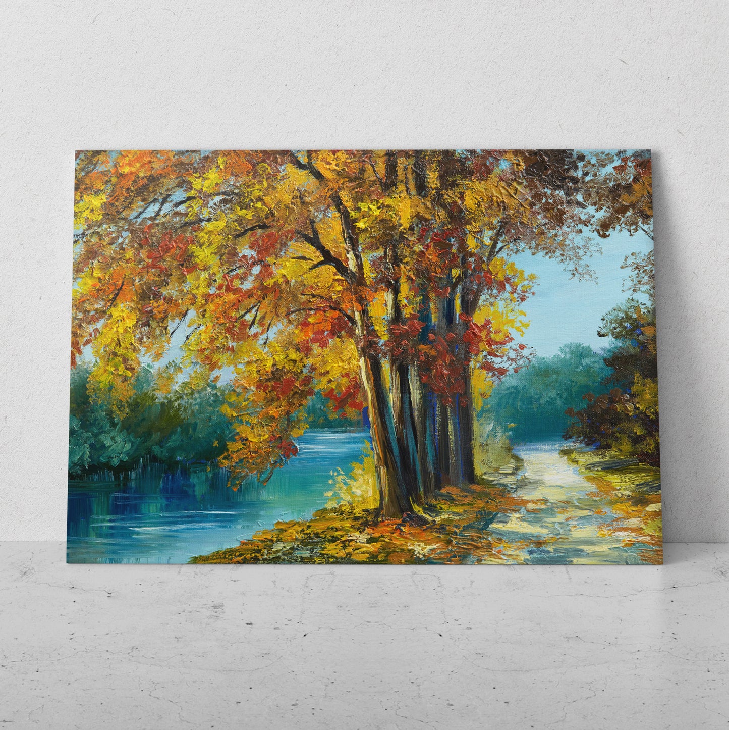Álamo junto al río (Horizontal) #PO_31