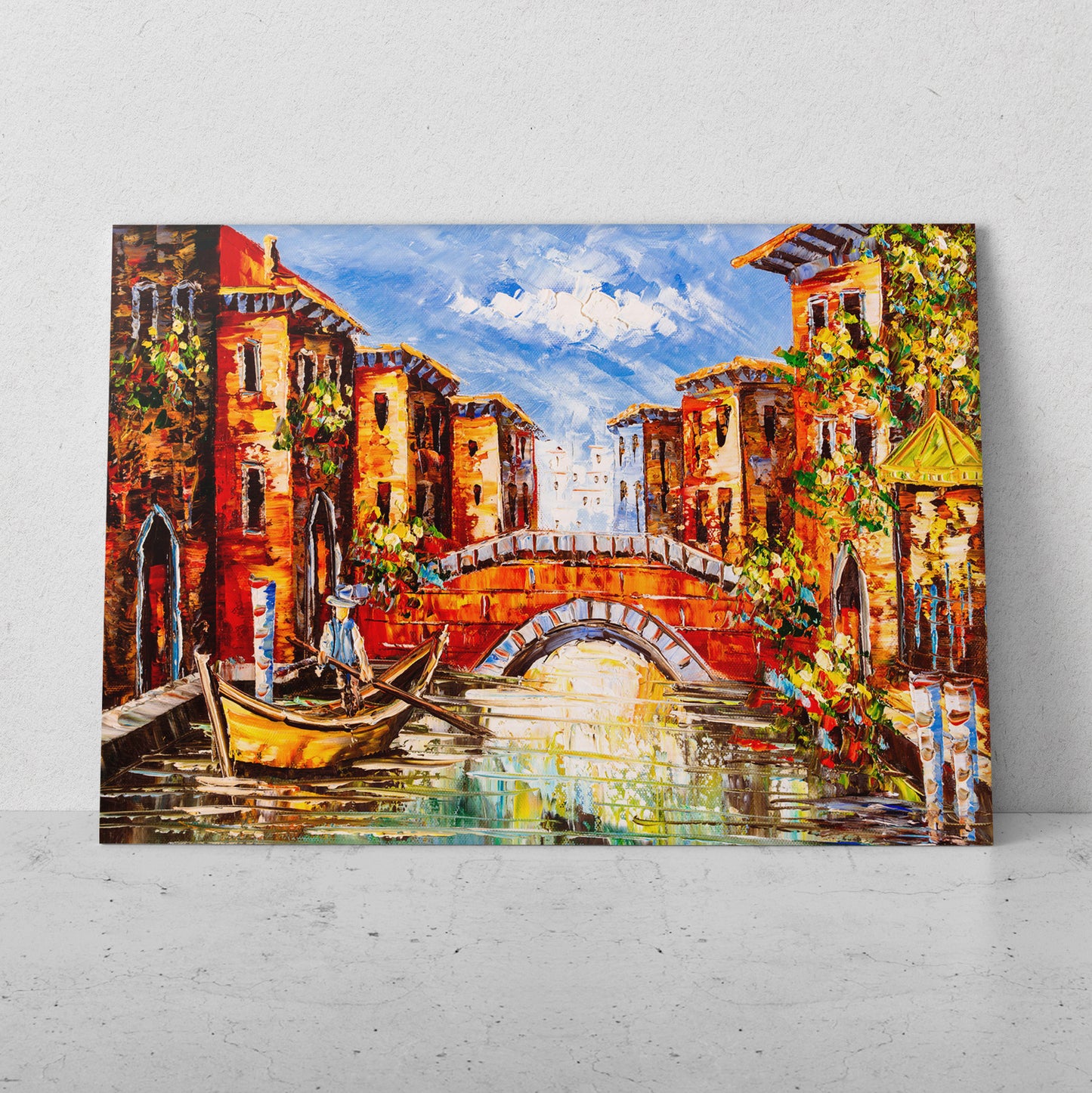 Puente y canal en Venecia (Horizontal) #PO_41