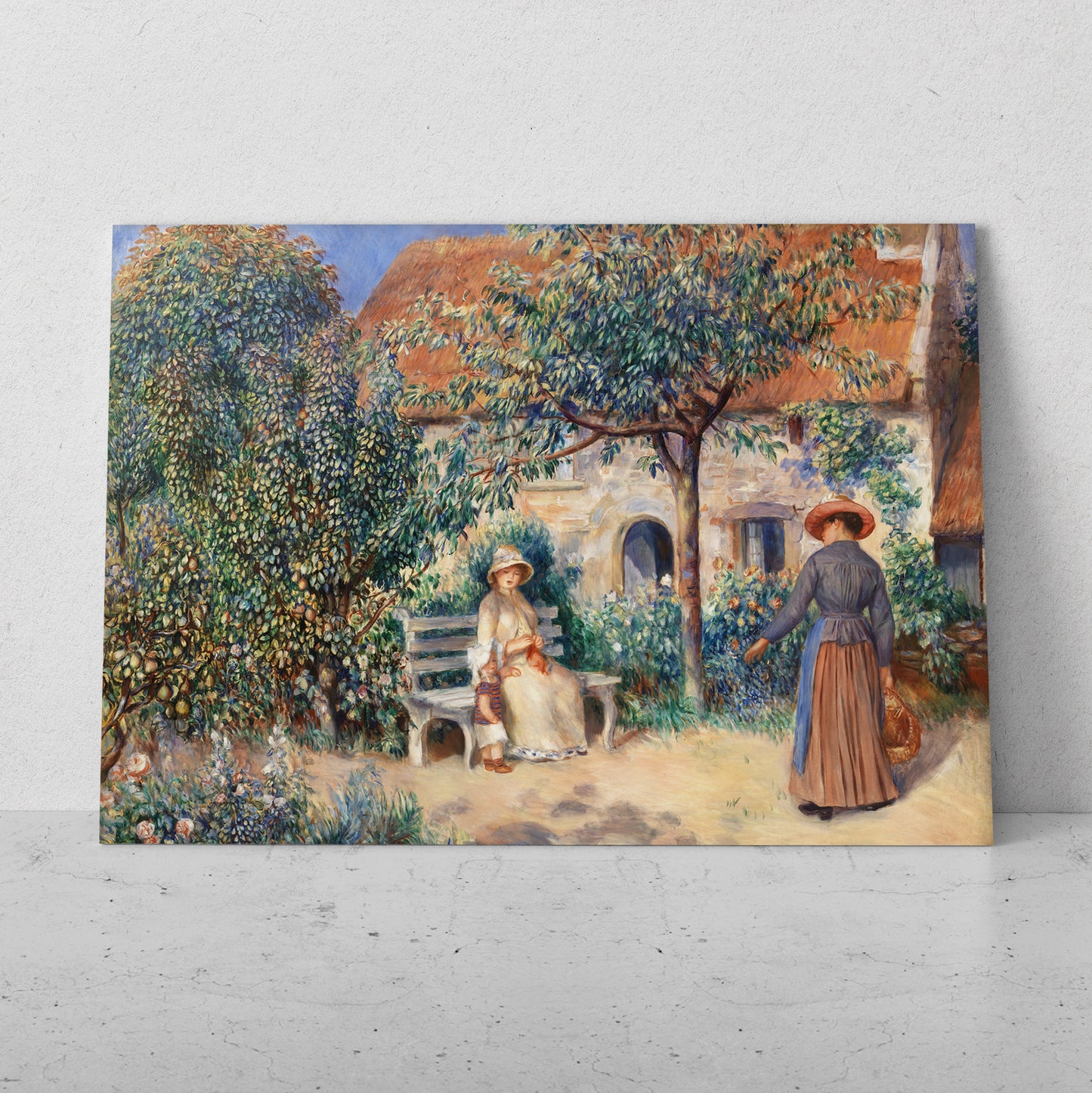 En Bretaña - Pierre Auguste Renoir (Horizontal)