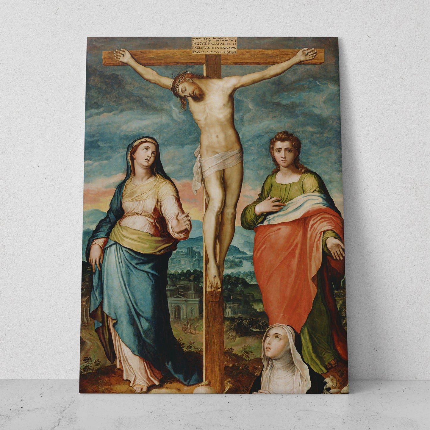 Cristo crucificado de Marco Pino (Vertical) #RC_36