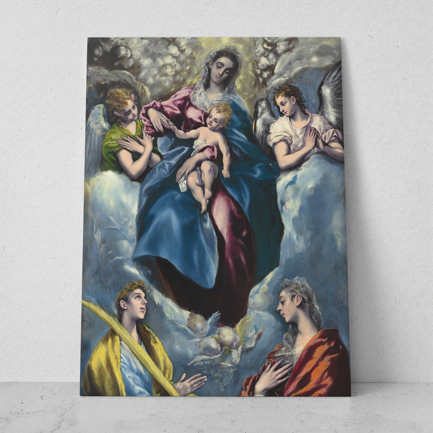 La virgen en los cielos (Vertical) #RC_41