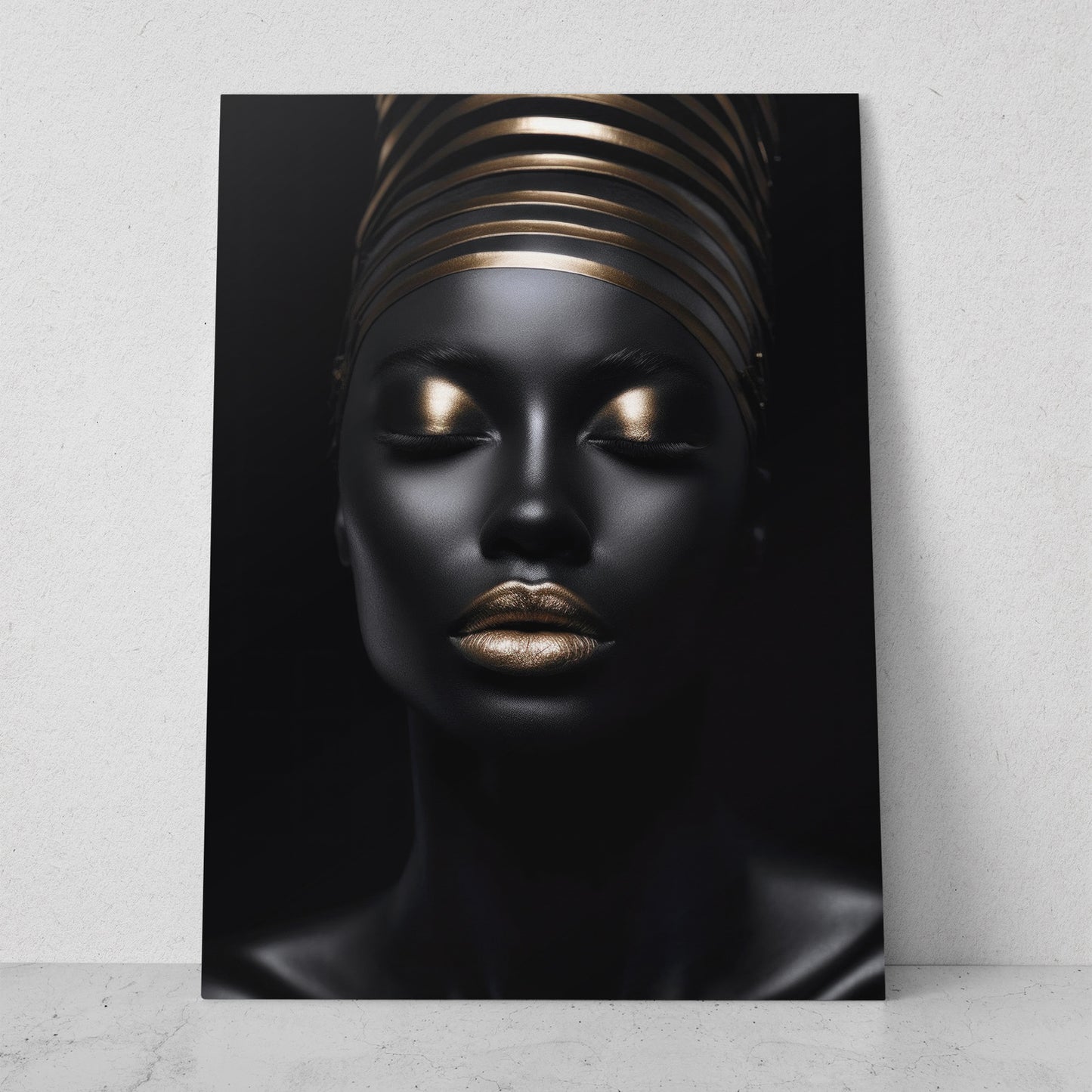Mujeres Black & Gold AI (Vertical) #T01-P20