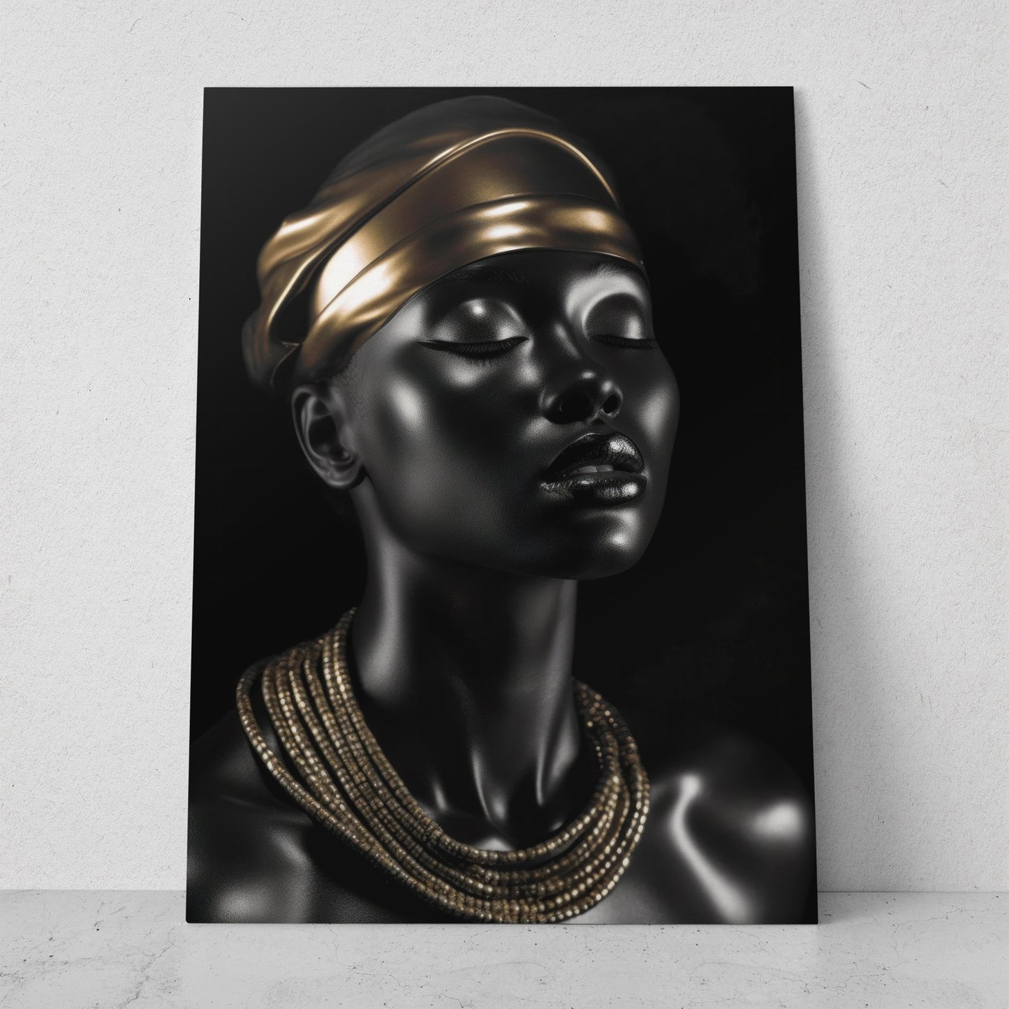 Mujeres Black & Gold AI (Vertical) #T01-P47