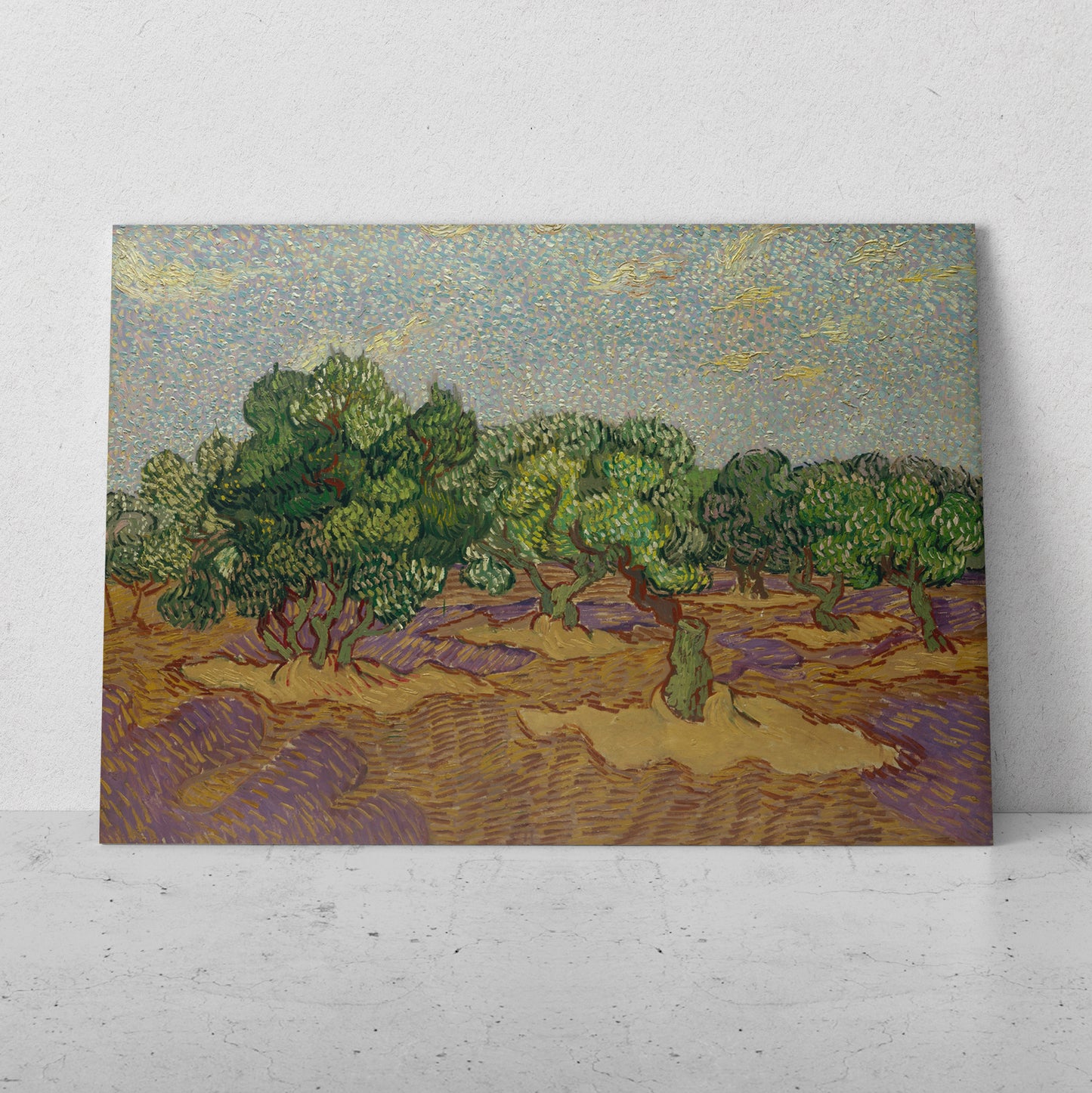 Olive Trees- Vincent van Gogh (Horizontal)