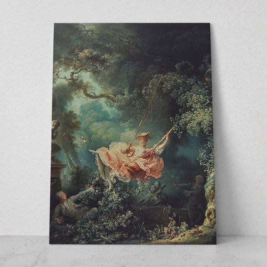 El Columpio - Jean-Honoré Fragonard (Vertical)