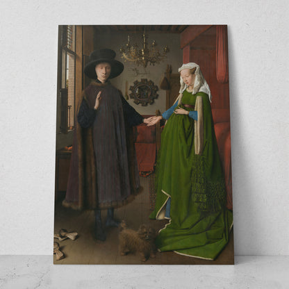 El Matrimonio Arnolfini - Jan van Eyck (Vertical)