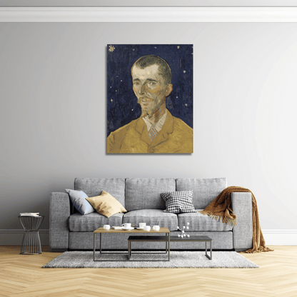 Retrato de Eugène Boch - Vincent van Gogh (Vertical)