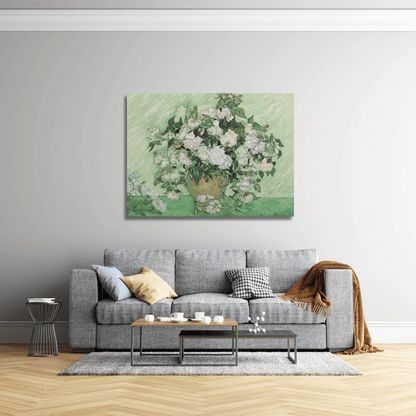 Rosas - Vincent van Gogh (Horizontal)
