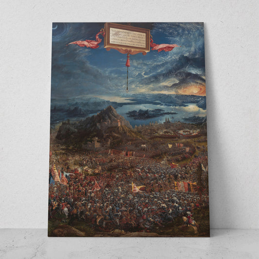 La Batalla de Issos -  Albrecht Altdorfer (Vertical)