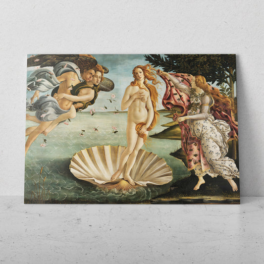El nacimiento de Venus - Sandro Botticelli (Horizontal)