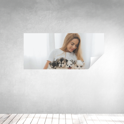 Póster Panorámico Personalizado (Horizontal)