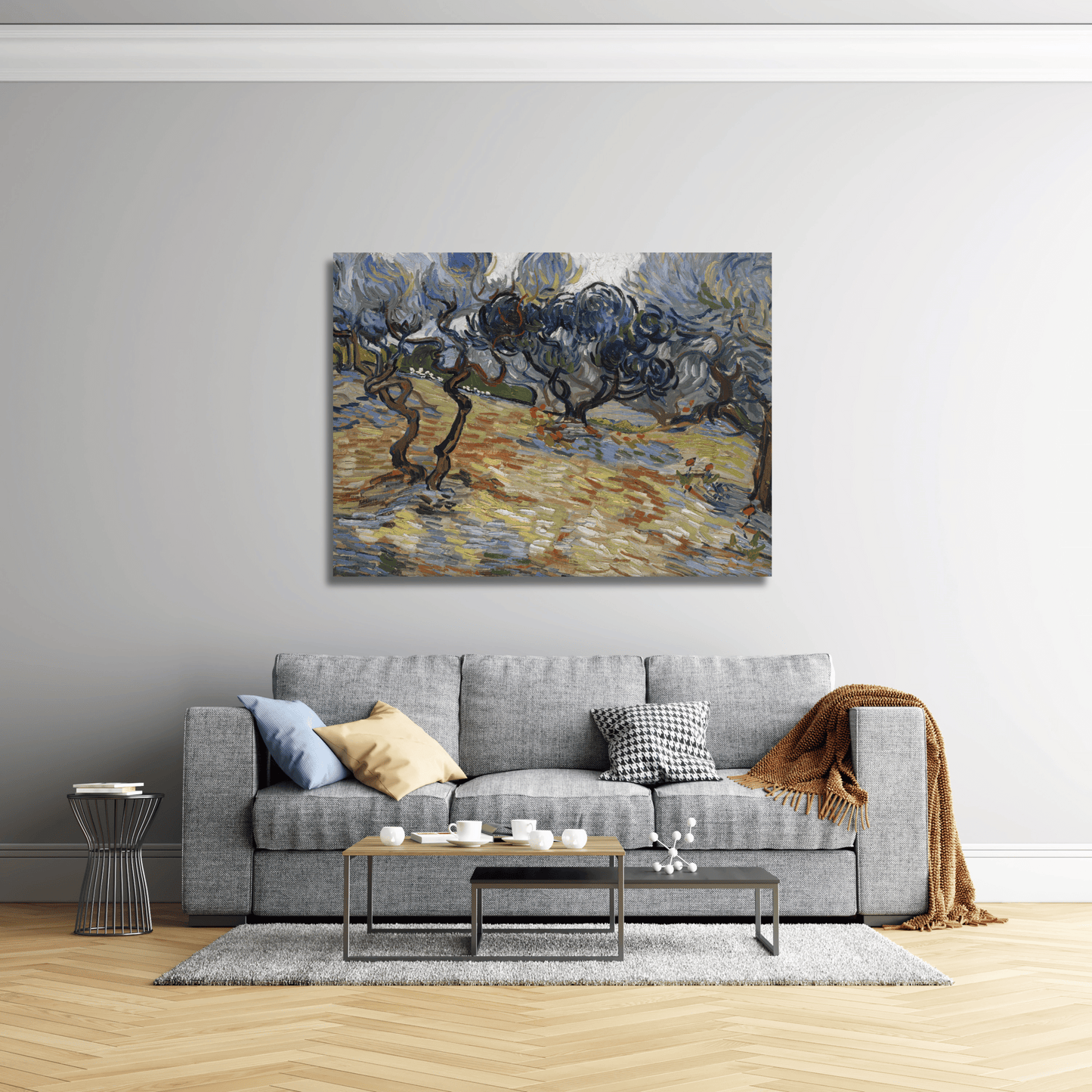 Los olivos- Vincent van Gogh (Horizontal)