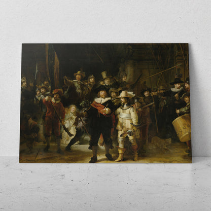 La ronda de noche - Rembrandt (Horizontal)