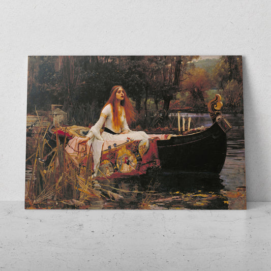 La Dama de Shalott - John William Waterhouse (Horizontal)