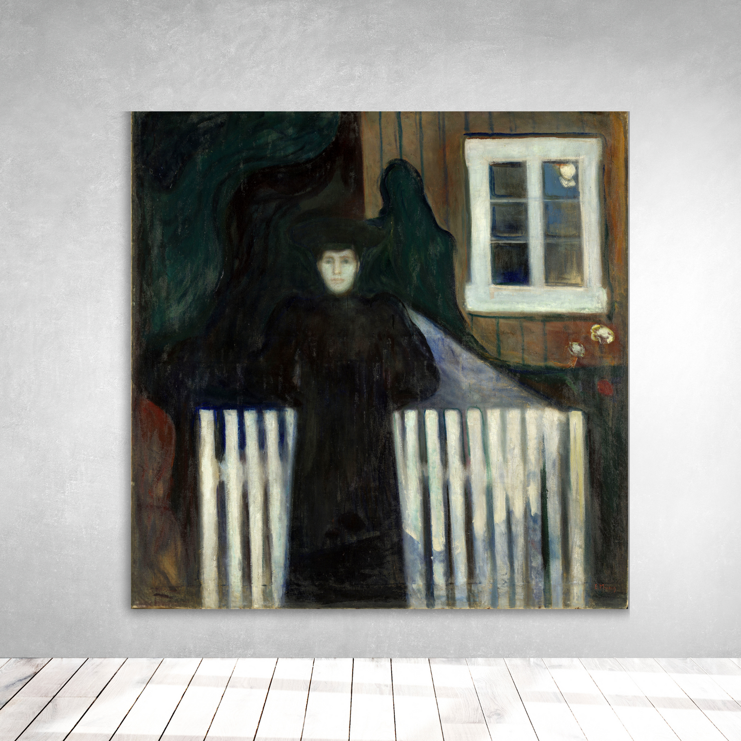 Luz de Luna - Edvard Munch (Cuadrado)