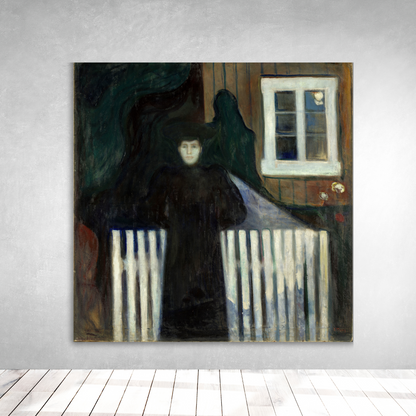 Luz de Luna - Edvard Munch (Cuadrado)