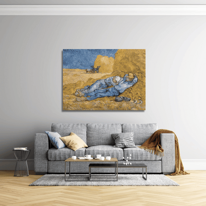 La Siesta - Vincent van Gogh (Horizontal)