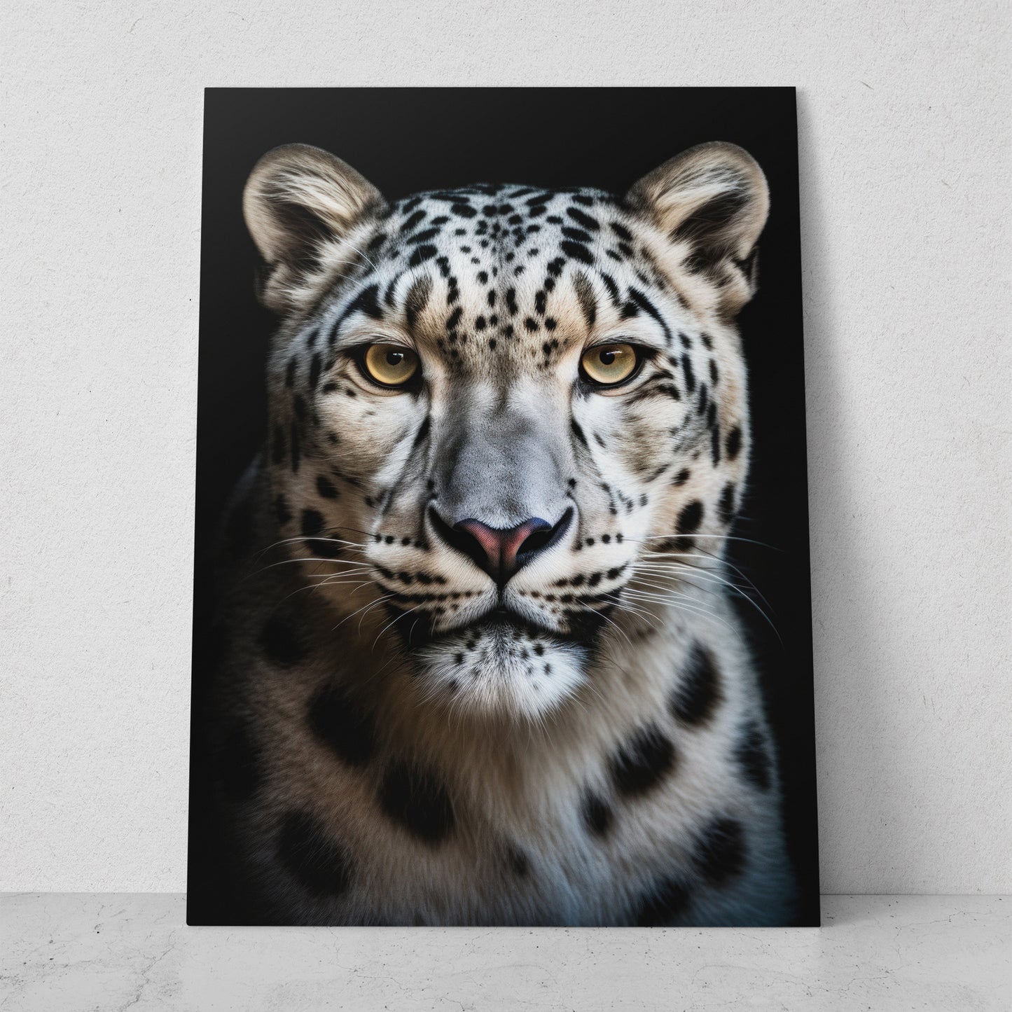 Leopardo de las nieves (Vertical) R01