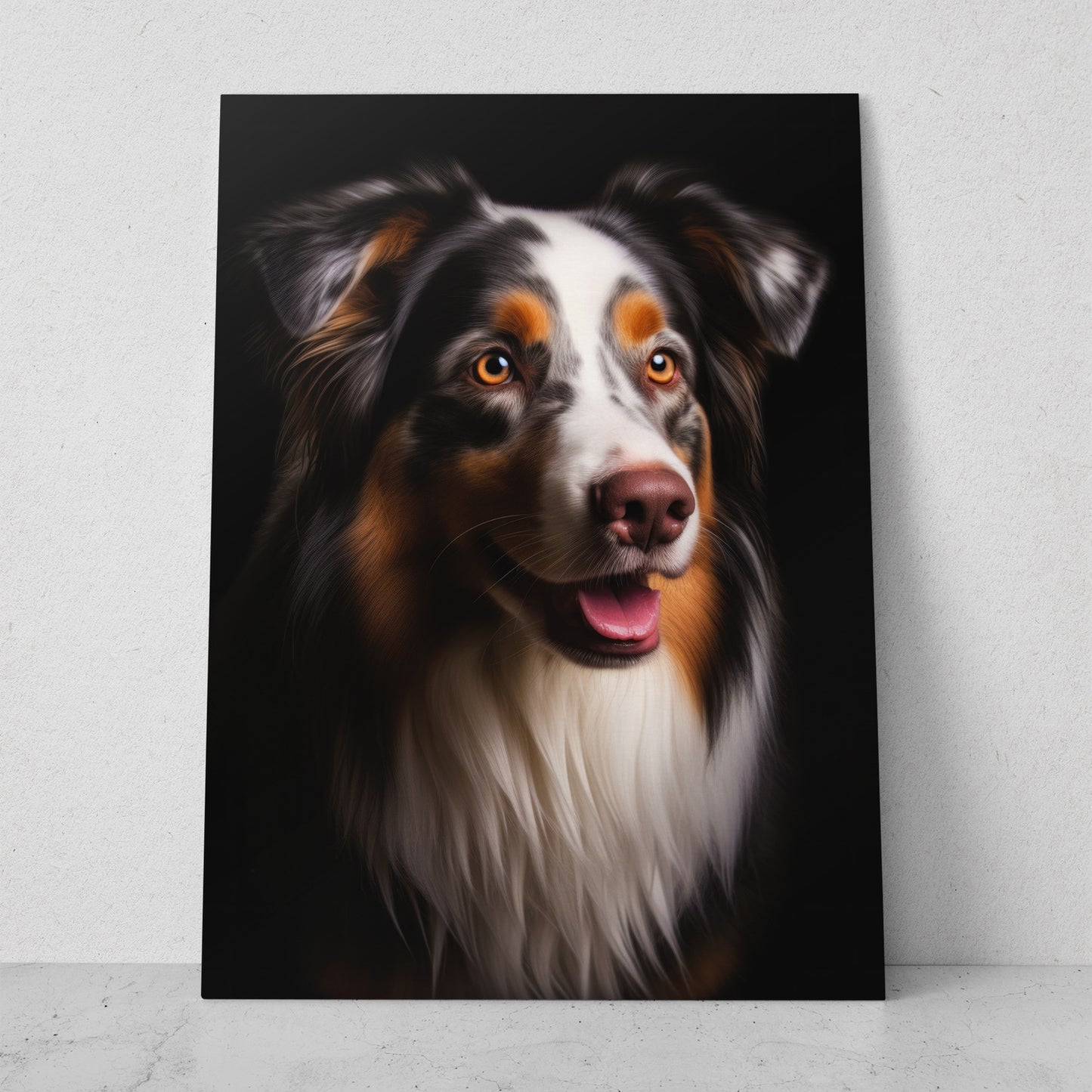 Perro border collie (Vertical) R06