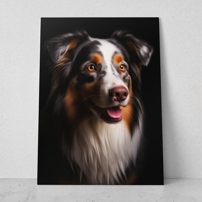 Perro border collie (Vertical) R06