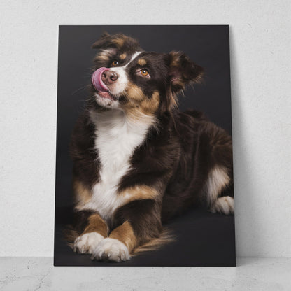 Perro ¡Hora de Comer! (Vertical) #AN06_019