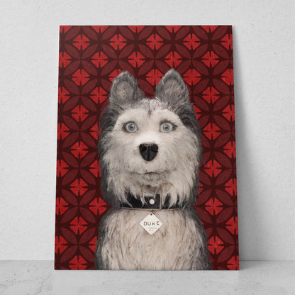 Ilustración perro 15 (Vertical) #AN06_120