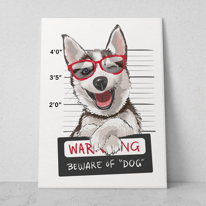 Warning Dog (Vertical) #AN06_143