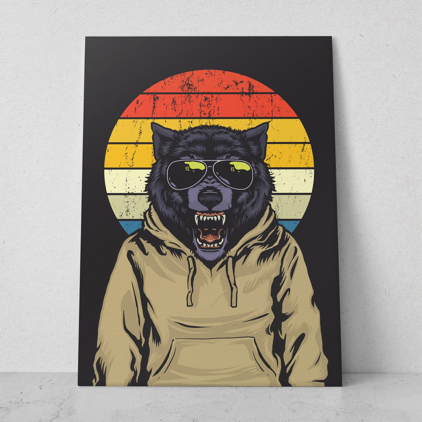 Lobo moderno (Vertical) #AN06_154