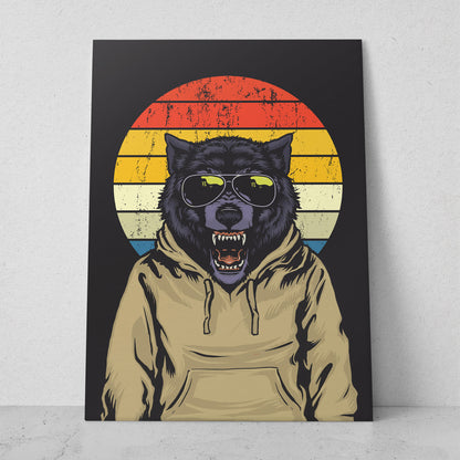Lobo moderno (Vertical) #AN06_154