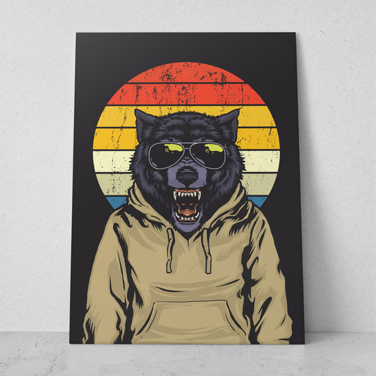 Lobo moderno (Vertical) #AN06_154