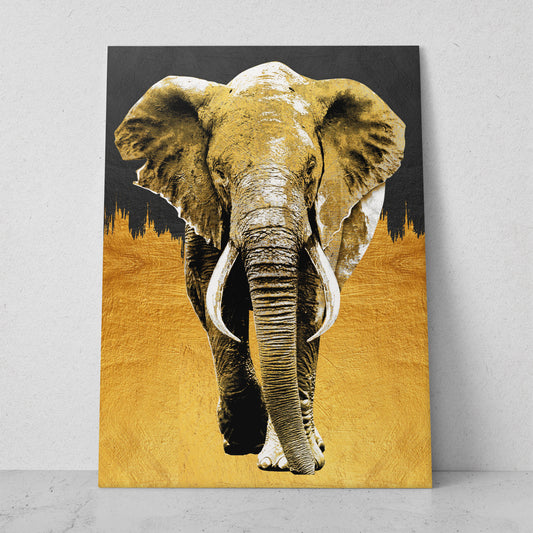 Elefante dorado (Vertical) #AN10_09