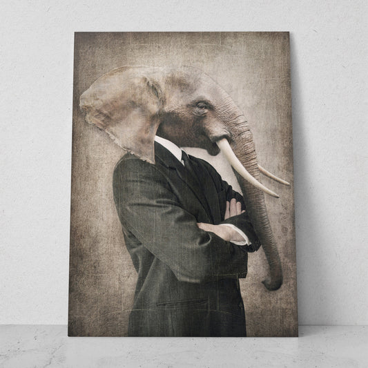 Elefante elegante (Vertical) #AN10_10