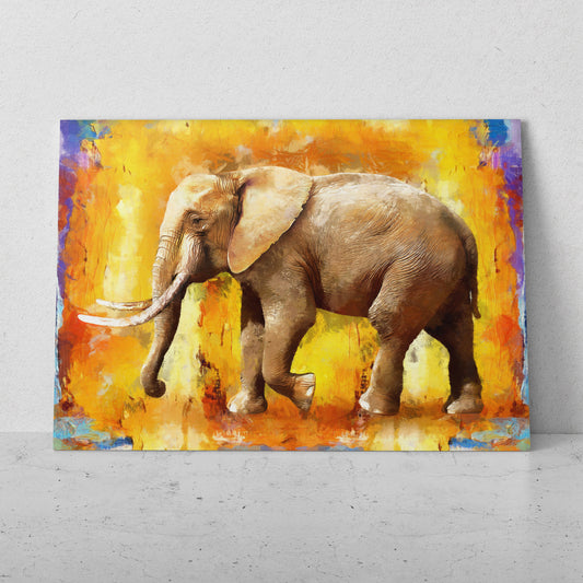 Elefante colorido (Horizontal) #AN10_30