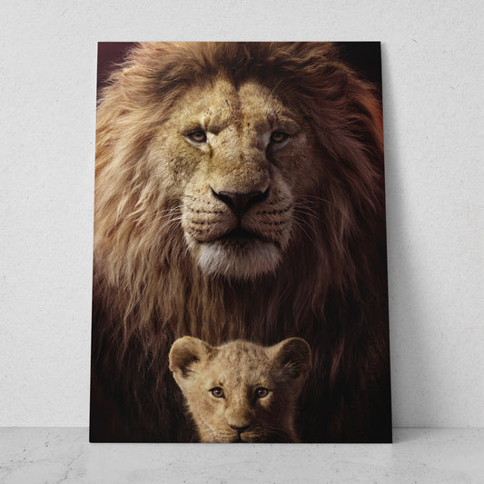 León padre e hijo (Vertical) #AN14_025