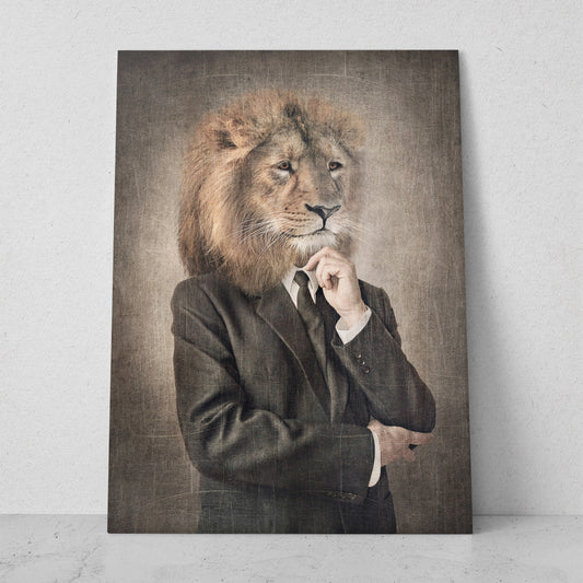 León elegante (Vertical) #AN14_028