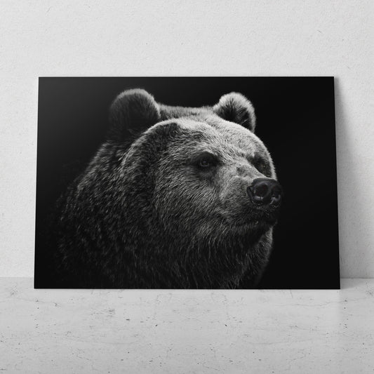 Oso tono blanco y negro (Horizontal) #AN21_11
