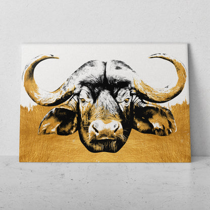 Ilustración toro dorado (Horizontal) #AN22_21