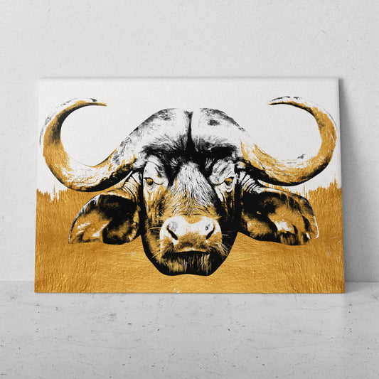 Ilustración toro dorado (Horizontal) #AN22_21