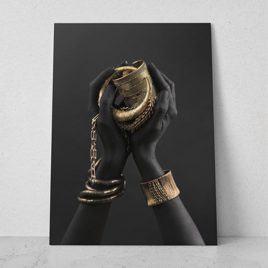 Fotografía Black & Gold (Vertical) #BG02_10